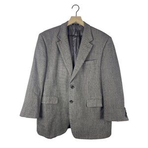 Lauren Ralph Lauren Men's Blazer 42S 100% Lambswool Herringbone Sport Coat Tweed